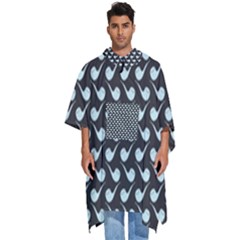 Pattern 262 Men s Hooded Rain Ponchos by GardenOfOphir