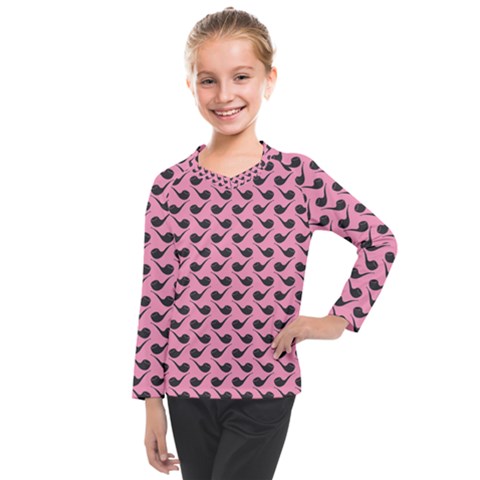 Pattern 263 Kids  Long Mesh Tee by GardenOfOphir