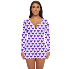 Pattern 264 Long Sleeve Boyleg Swimsuit