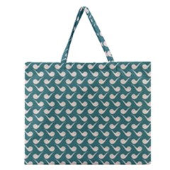 Pattern 267 Zipper Large Tote Bag by GardenOfOphir