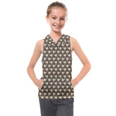 Pattern 269 Kids  Sleeveless Hoodie by GardenOfOphir