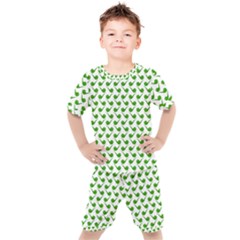 Pattern 272 Kids  Tee And Shorts Set by GardenOfOphir
