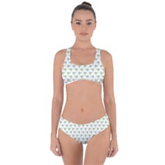 Pattern 274 Criss Cross Bikini Set by GardenOfOphir