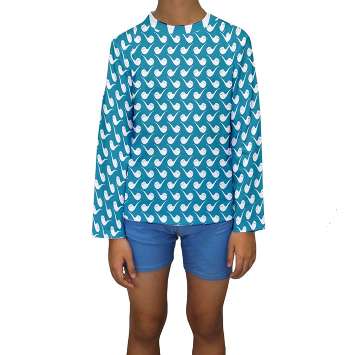 Pattern 277 Kids  Long Sleeve Swimwear