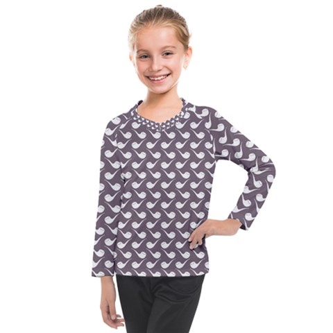 Pattern 282 Kids  Long Mesh Tee by GardenOfOphir