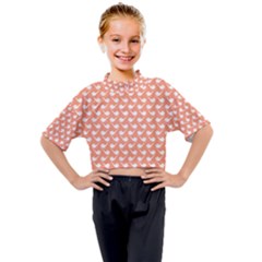 Pattern 284 Kids Mock Neck Tee