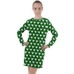 Pattern 285 Long Sleeve Hoodie Dress by GardenOfOphir