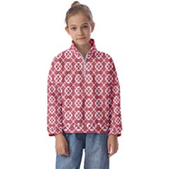 Pattern 290 Kids  Half Zip Hoodie by GardenOfOphir