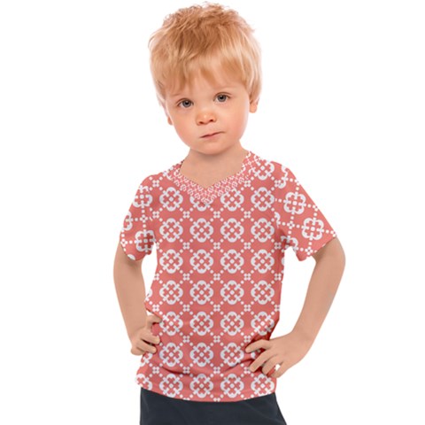 Pattern 292 Kids  Sports Tee by GardenOfOphir