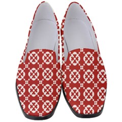 Pattern 291 Women s Classic Loafer Heels by GardenOfOphir