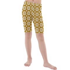 Pattern 296 Kids  Mid Length Swim Shorts