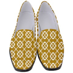 Pattern 296 Women s Classic Loafer Heels by GardenOfOphir