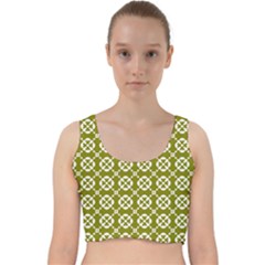 Pattern 297 Velvet Racer Back Crop Top