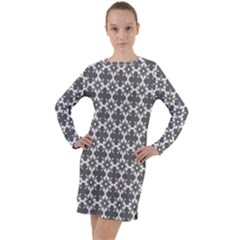 Pattern 301 Long Sleeve Hoodie Dress by GardenOfOphir