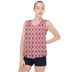 Pattern 303 Bubble Hem Chiffon Tank Top