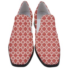 Pattern 303 Women Slip On Heel Loafers