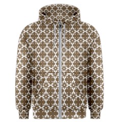 Pattern 306 Men s Zipper Hoodie by GardenOfOphir