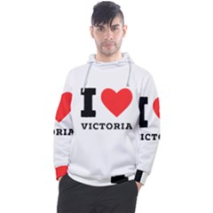 I Love Victoria Men s Pullover Hoodie