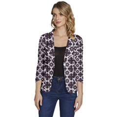 Pattern 310 Women s One-button 3/4 Sleeve Short Jacket by GardenOfOphir