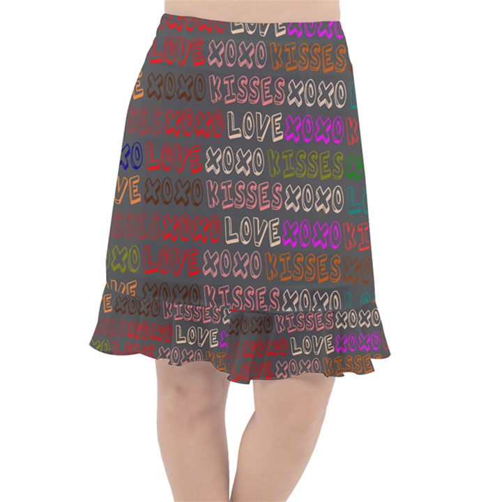 Pattern 311 Fishtail Chiffon Skirt