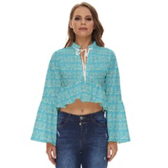 Pattern 316 Boho Long Bell Sleeve Top