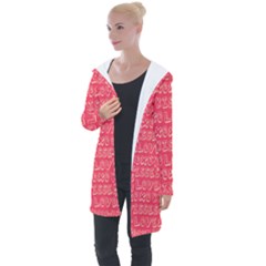 Pattern 317 Longline Hooded Cardigan