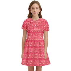 Pattern 317 Kids  Bow Tie Puff Sleeve Dress by GardenOfOphir