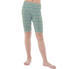 Pattern 318 Kids  Mid Length Swim Shorts