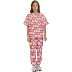 Pattern 336 Kids  Tee And Pants Sports Set by GardenOfOphir