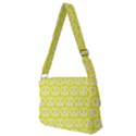 Yellow Pretzel Illustrations Pattern Full Print Messenger Bag (M) View2