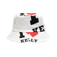 I Love Kelly  Inside Out Bucket Hat by ilovewhateva