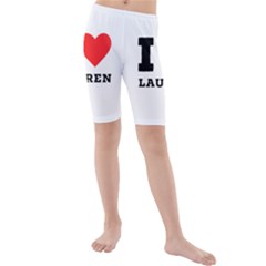 I Love Lauren Kids  Mid Length Swim Shorts by ilovewhateva