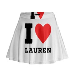 I Love Lauren Mini Flare Skirt by ilovewhateva