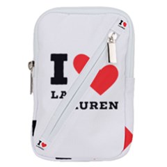 I Love Lauren Belt Pouch Bag (small) by ilovewhateva