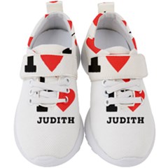 I Love Judith Kids  Velcro Strap Shoes by ilovewhateva