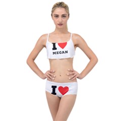 I Love Megan Layered Top Bikini Set