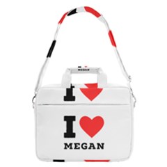 I Love Megan Macbook Pro 13  Shoulder Laptop Bag  by ilovewhateva