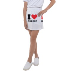 I Love Andrea Kids  Tennis Skirt by ilovewhateva