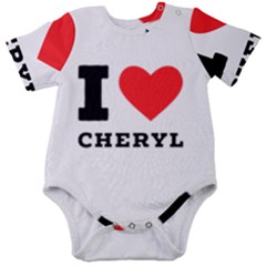 I Love Cheryl Baby Short Sleeve Bodysuit by ilovewhateva