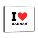 i love hannah Canvas 10  x 8  (Stretched) View1