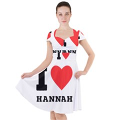 I Love Hannah Cap Sleeve Midi Dress by ilovewhateva