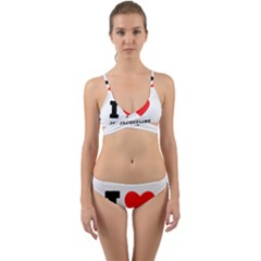 I Love Jacqueline Wrap Around Bikini Set by ilovewhateva