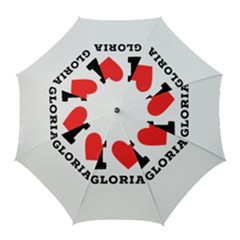 I Love Gloria  Golf Umbrellas by ilovewhateva
