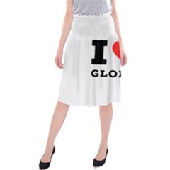 I Love Gloria  Midi Beach Skirt by ilovewhateva