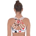 I love Gloria  Cross String Back Sports Bra View2