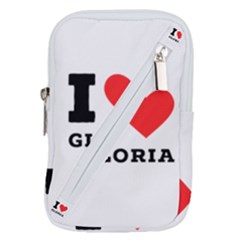 I Love Gloria  Belt Pouch Bag (small) by ilovewhateva