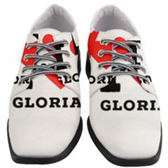 I Love Gloria  Women Heeled Oxford Shoes by ilovewhateva