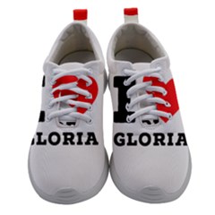 I Love Gloria  Women Athletic Shoes by ilovewhateva