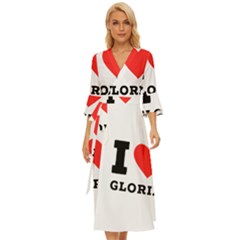 I Love Gloria  Midsummer Wrap Dress by ilovewhateva