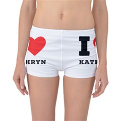 I Love Kathryn Reversible Boyleg Bikini Bottoms by ilovewhateva